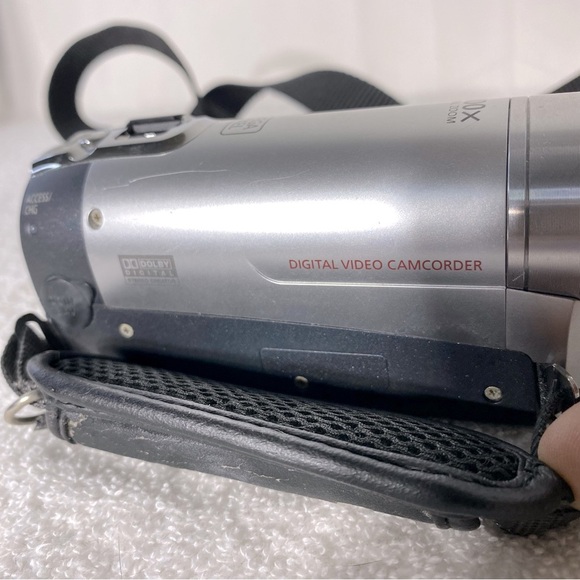 Canon FS100 Digital Video Camcorder Camera Silver Untested - Picture 5 of 15